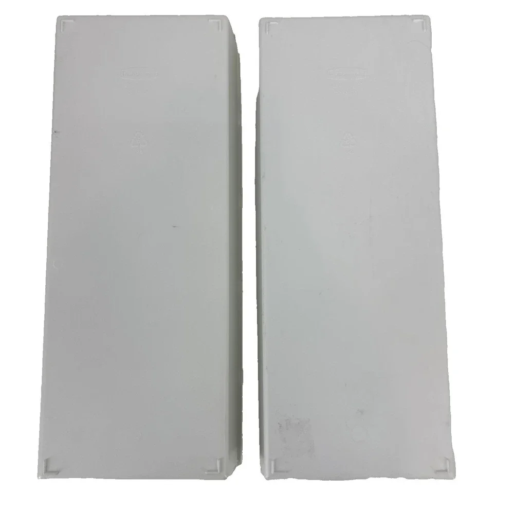 Rubbermaid Vintage Drawer Organizer - 15 x 6 x 2 White # 2918 Lot Of 2